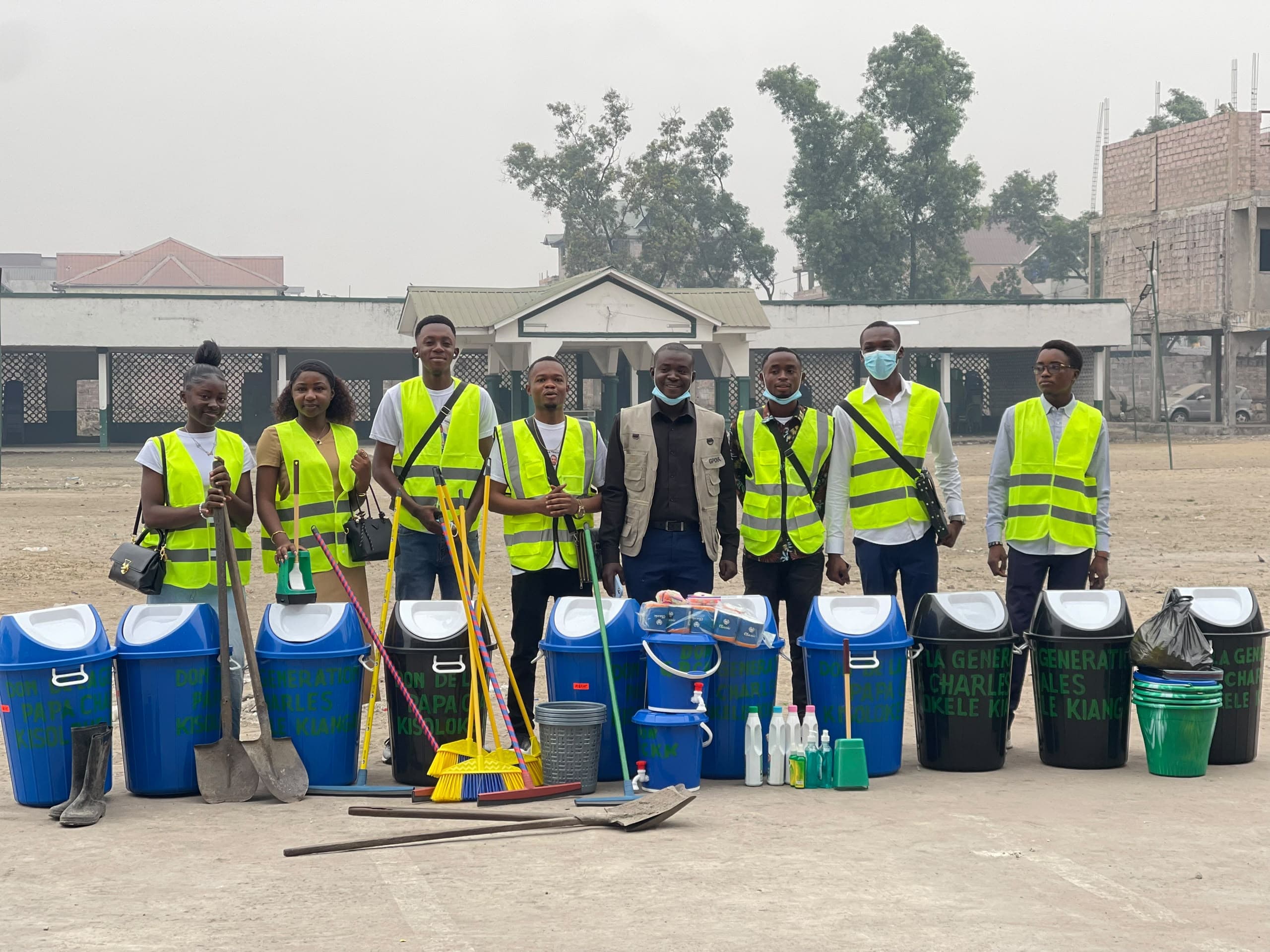 La GPCKK lance une campagne d'assainissement et de renforcement de l'hygiène à l'Université Simon Kimbangu